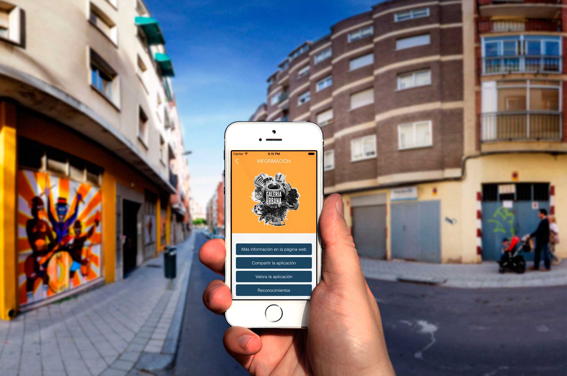 Galería urbana de Salamanca aplicación